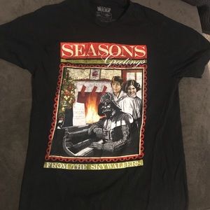 Holiday Star Wars t shirt